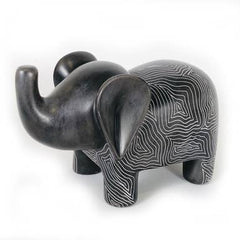 Graphic Gray Elephant - Soapstone: 7