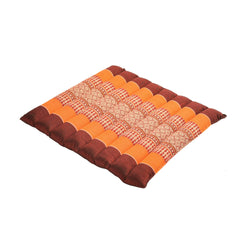 Zafuko Rollable Yoga & Meditation Cushion: Teal/Turquoise / Large