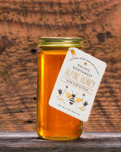 Alpine Raw Honey: 8oz