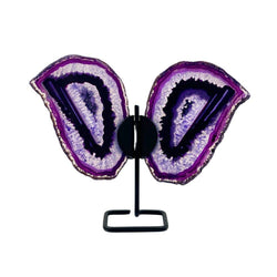 Shaped Crystals - Agate Slice Butterfly