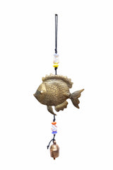 Happy Flowery Fish/Beads & Bell