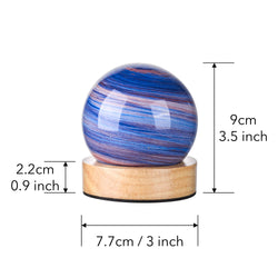 Creative Planet Night Light with USB Cord: Blue
