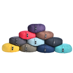 Zafu Meditation Cushion: Misty Palms