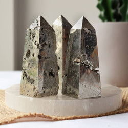 Pyrite Tower Mini | Pyrite from Peru