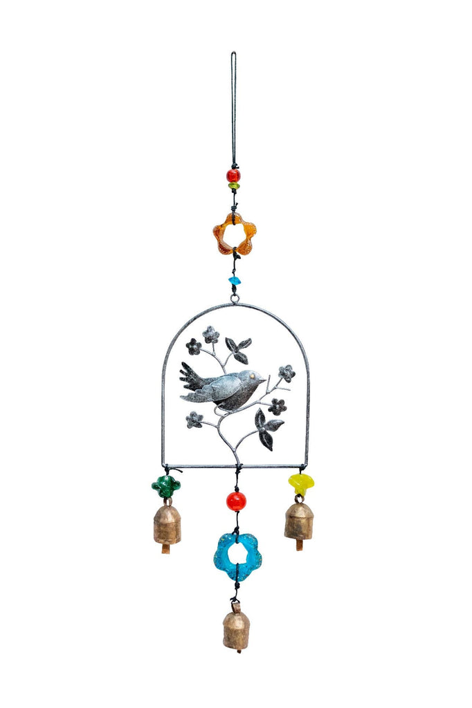 A Wild Birds Windowscape/Beads & Bells