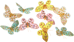 Butterfly Garland Multi Jeweled - THH03