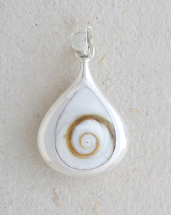 Double Sided Tear Drop Pendant (small)