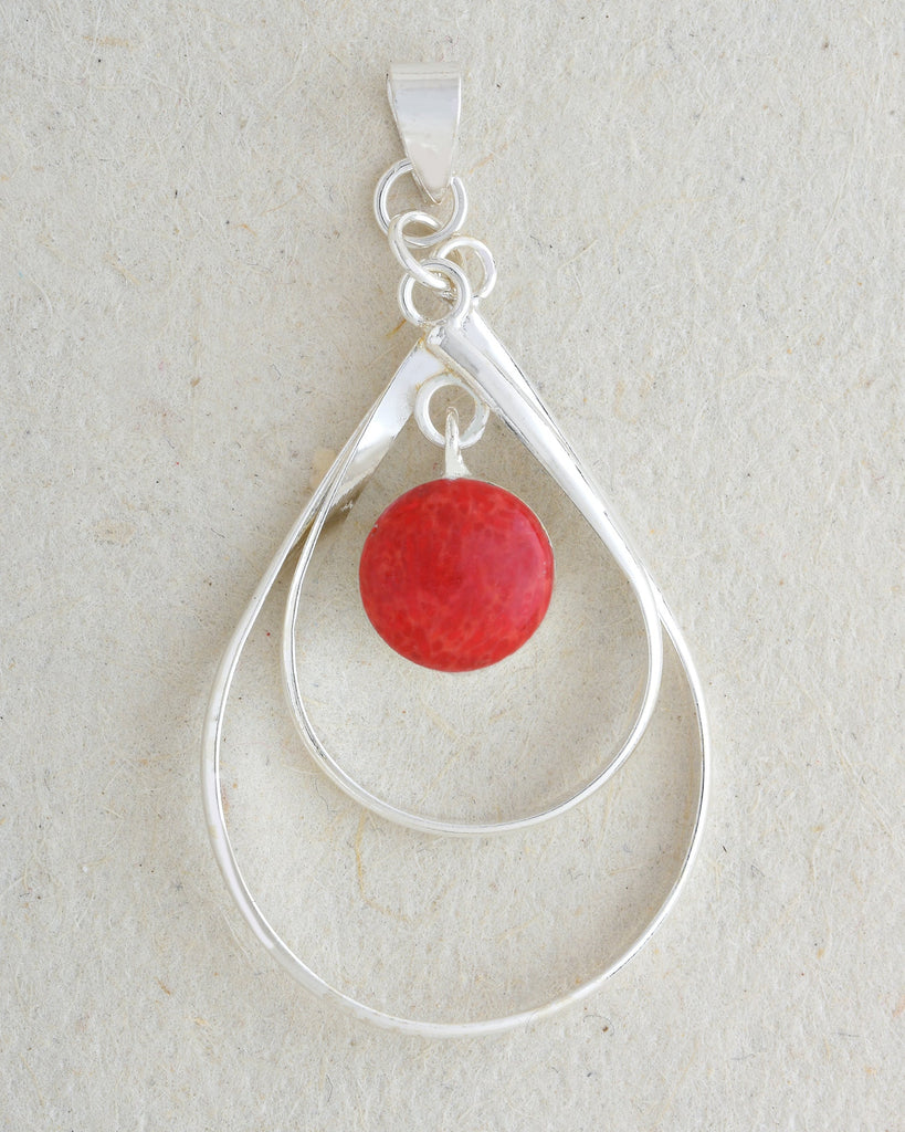 Double Open Oval Pendant