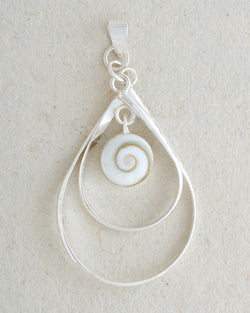 Double Open Oval Pendant