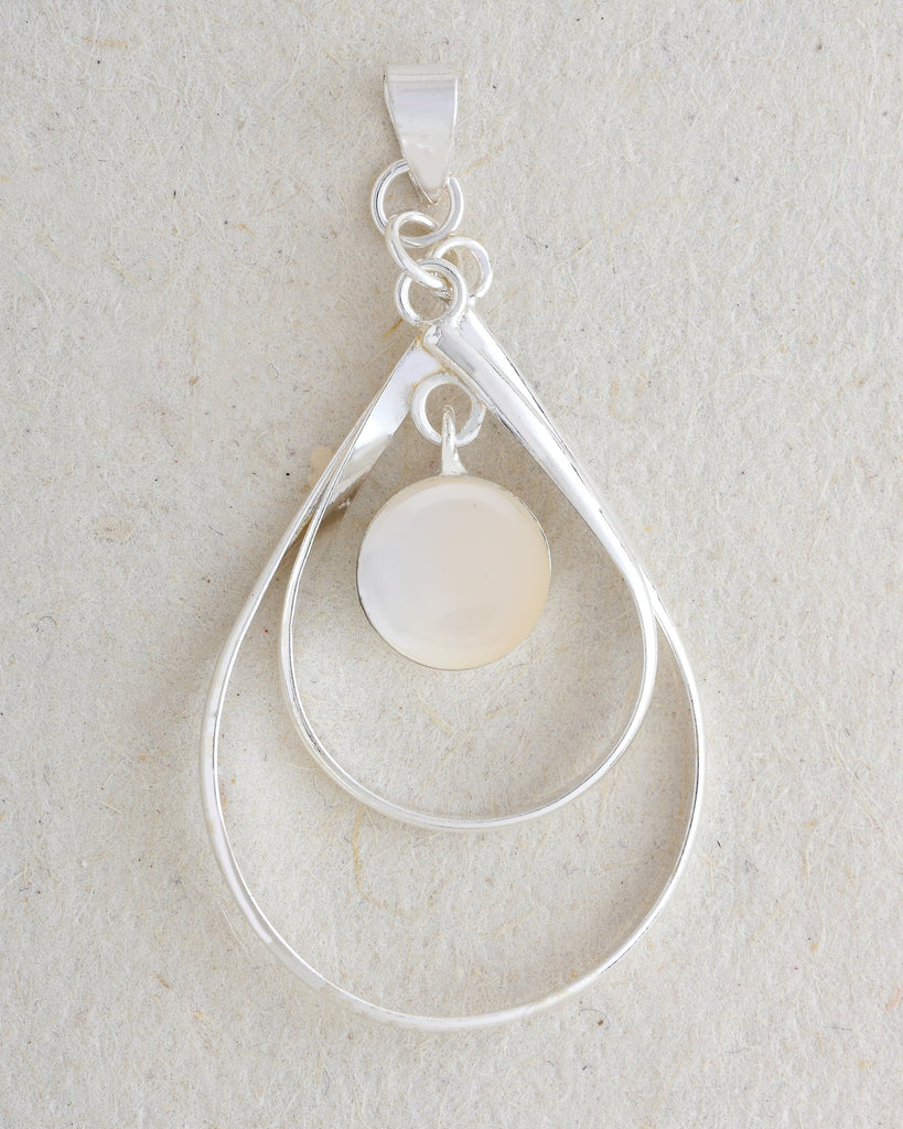 Double Open Oval Pendant