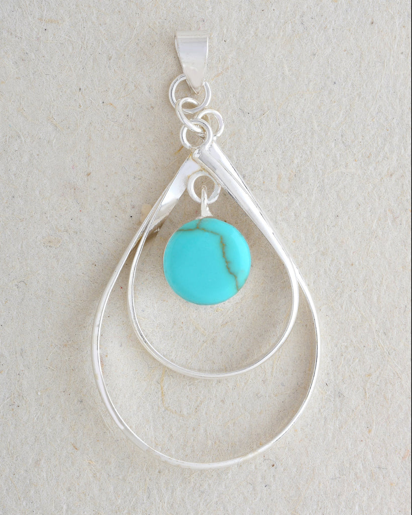 Double Open Oval Pendant