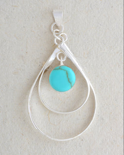 Double Open Oval Pendant