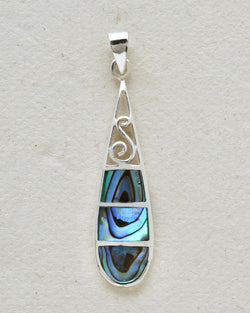 Thin Oval Etched Pendants