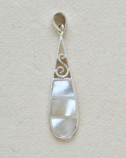 Thin Oval Etched Pendants