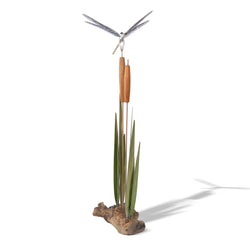 Dragonfly and Cattails TT  (SS/ Hardwood)
