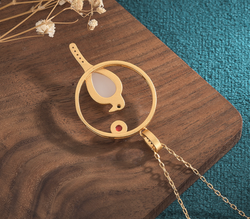 Jade Bird Necklace
