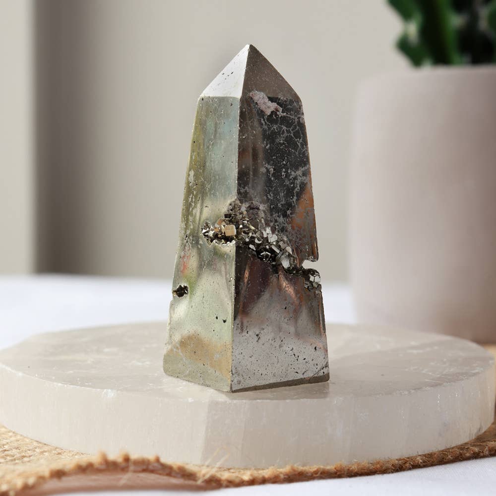 Pyrite Tower Mini | Pyrite from Peru