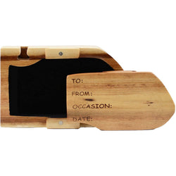 Turtle and Reef Fish - Hand Carved Keepsake Gift Box