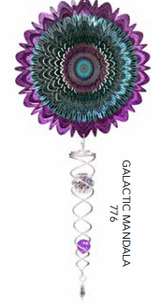 Mini Set Wind Spinner - Galactic Mandala