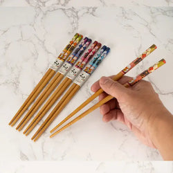5 Piece Chopsticks Set Sakura
