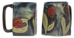 Mara Stoneware Lady Bug Square Mug