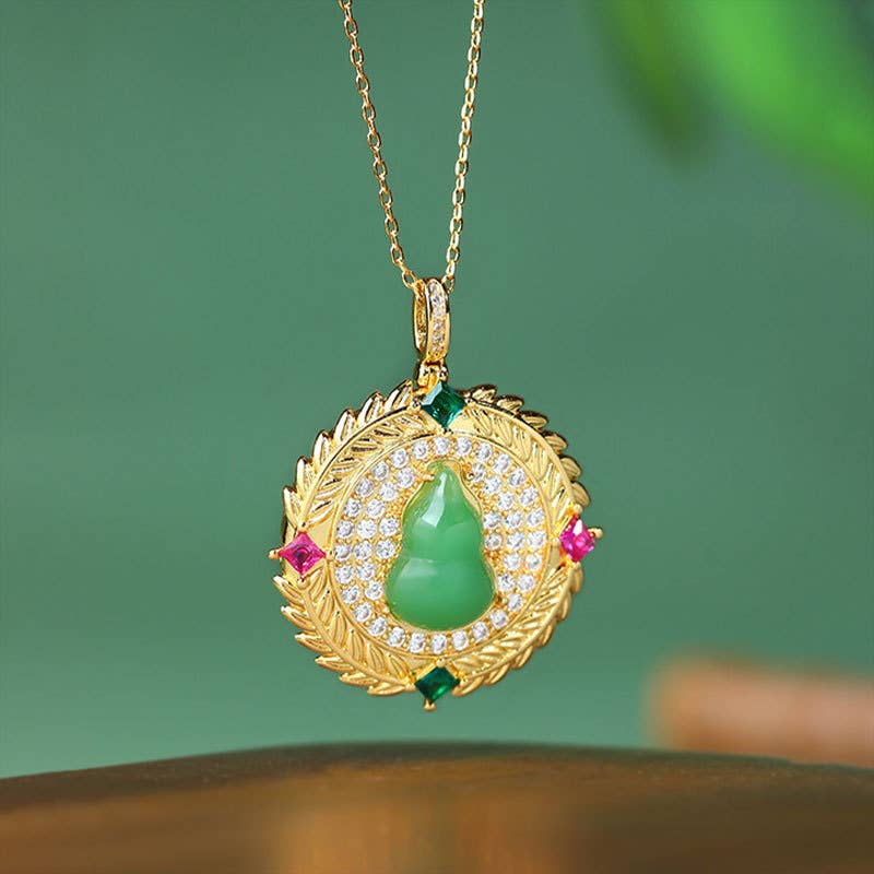 Sweet Jade Gourd Necklace