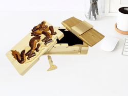 Dragon - Hand Carved Keepsake Gift Box