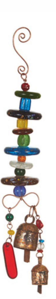 Flat Glass Discs/Beads & Bells