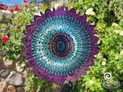 Galactic Mandala Wind Spinner - Large
