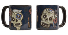 Mara Stoneware Day of the Dead Mug