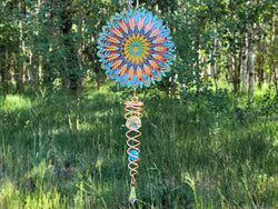 Mini Set Wind Spinner - Floral Mandala