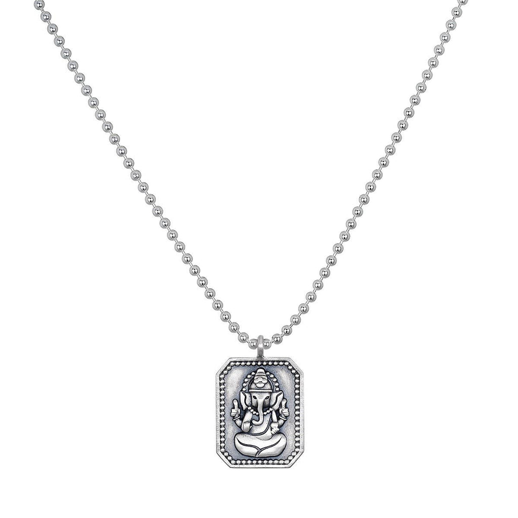 Bestower of Good Fortune Ganesha Men's Necklace