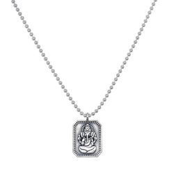 Bestower of Good Fortune Ganesha Men's Necklace