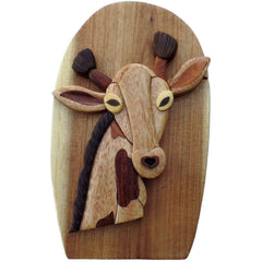 Giraffe - Hand Carved Keepsake Gift Box