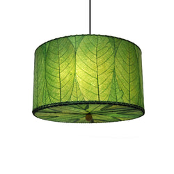 Hanging Drum Pendant Lamp Small, Green