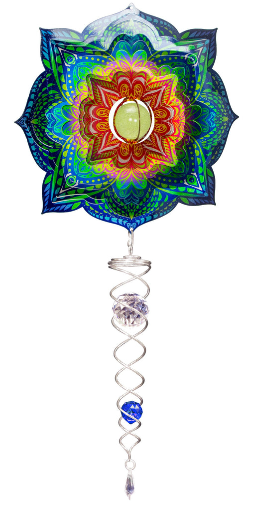 Mini Set Wind Spinner - Glow Mandala