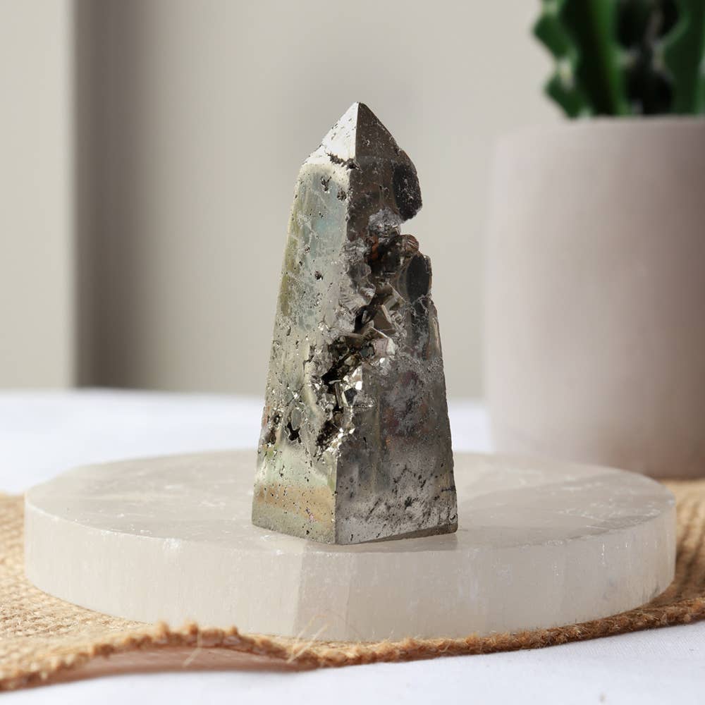 Pyrite Tower Mini | Pyrite from Peru