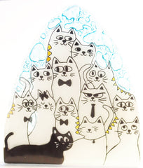 Pack of Cats Plotting Nightlight / Night Light