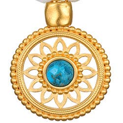 Summer - Step Into Self White Opal Mandala Mala