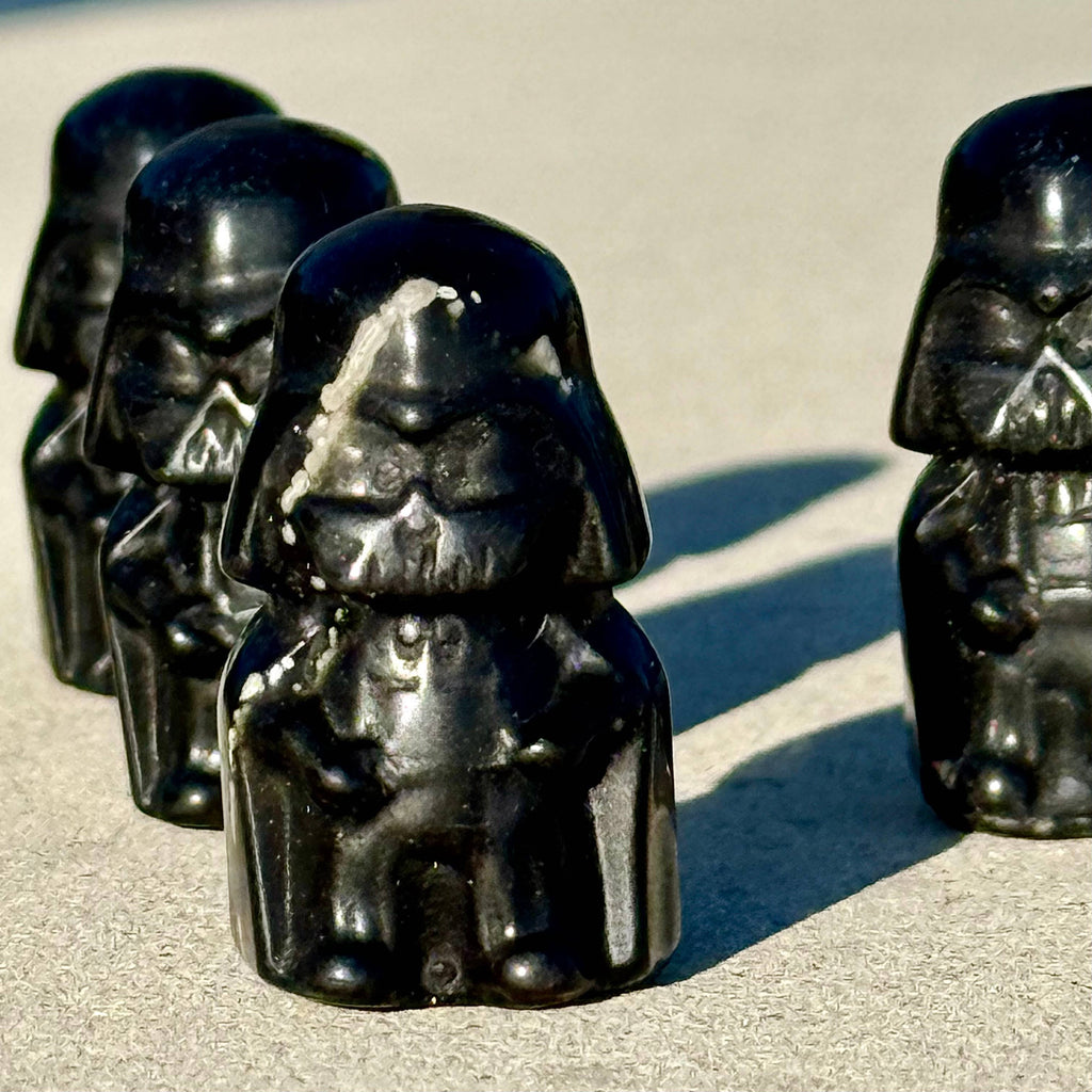 Darth Vader Obsidian Carvings