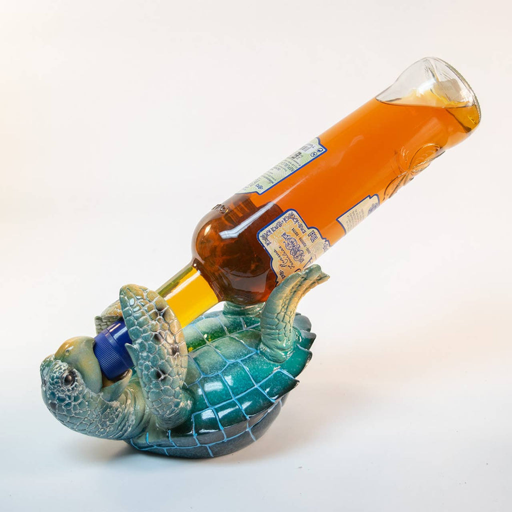Blue Turtle Wine Holder