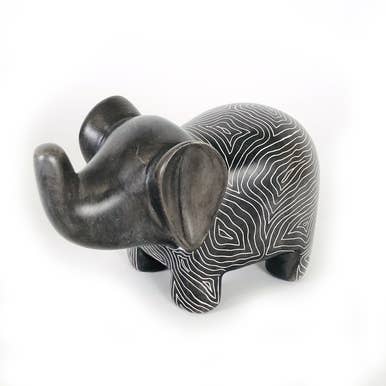 Graphic Gray Elephant - Soapstone: 7