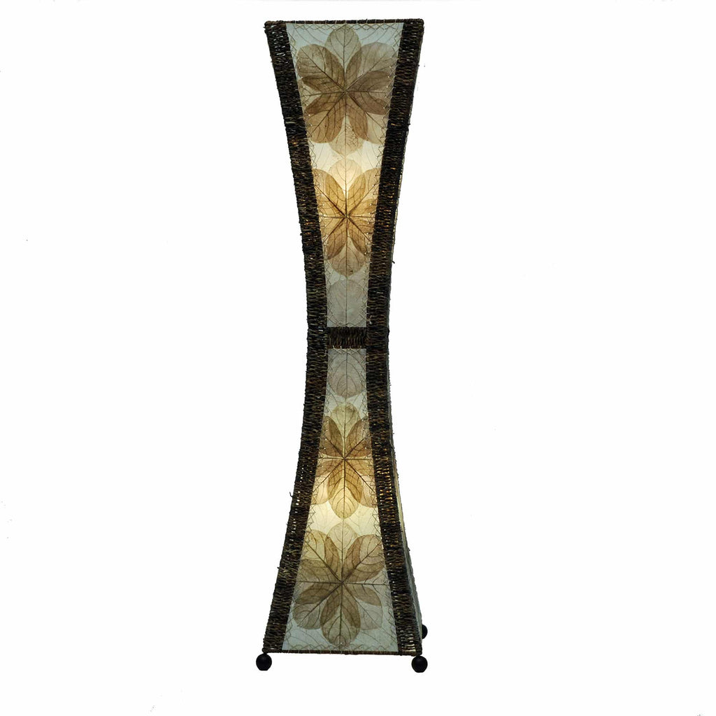 Hourglass Large Floor LampNatural
