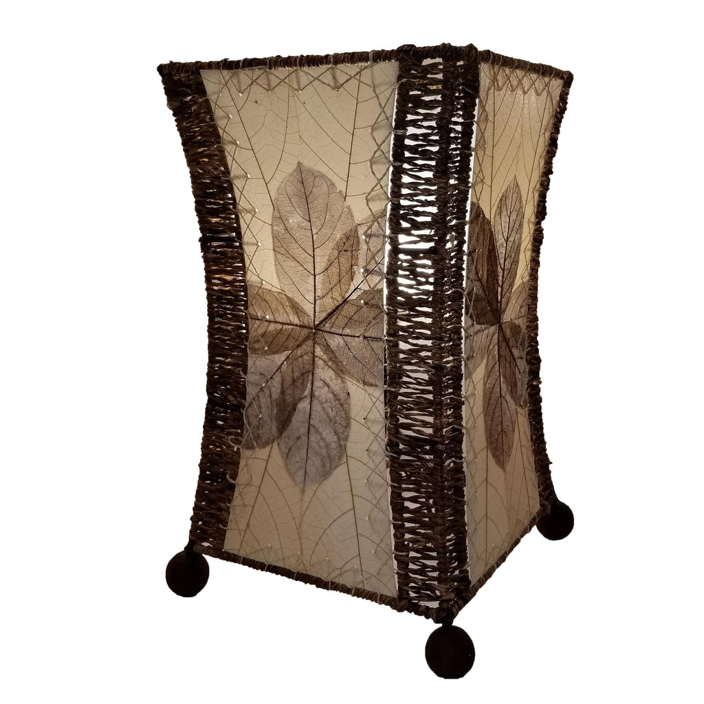 Hourglass Table Lamp Natural