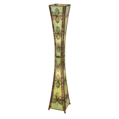 Hourglass Giant Floor Lamp Green