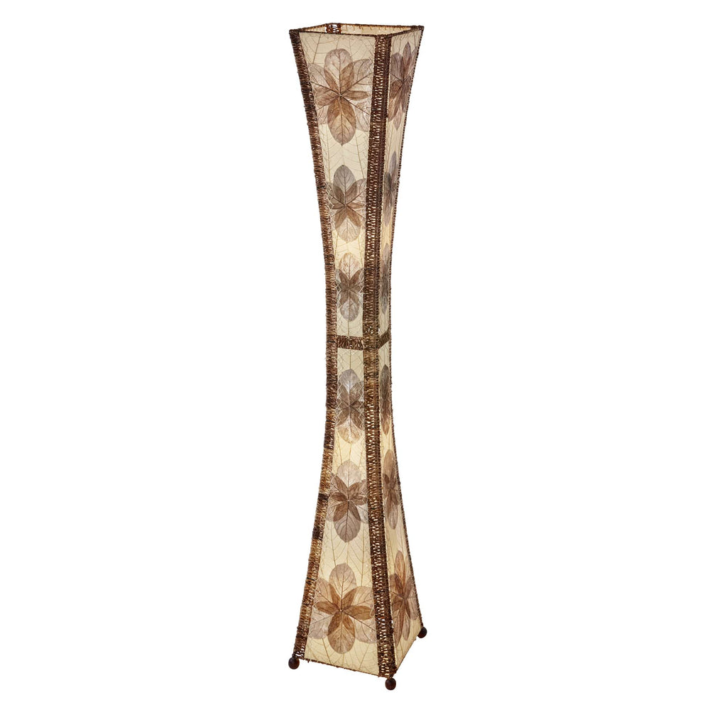 Hourglass Giant Floor Lamp Natural
