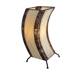 C Shape Table Lamp Natural