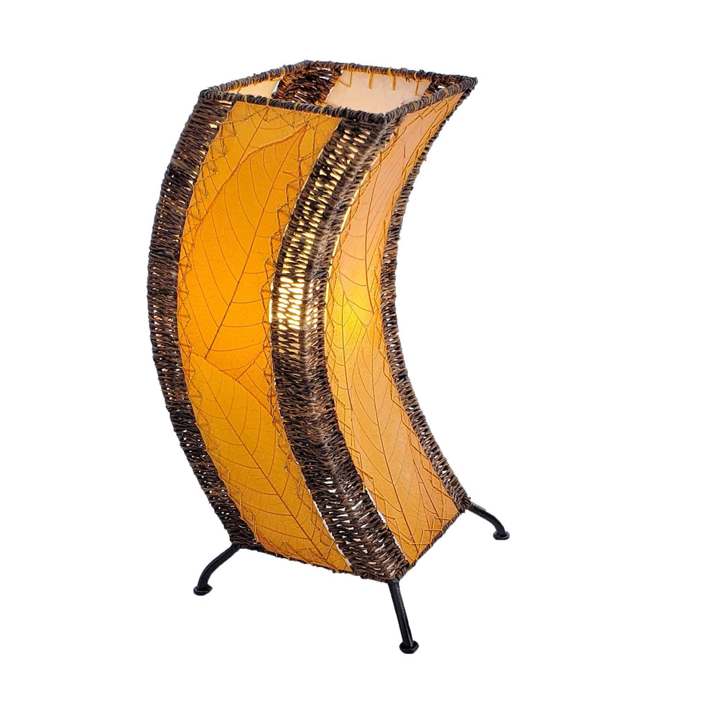 C Shape Table Lamp Orange