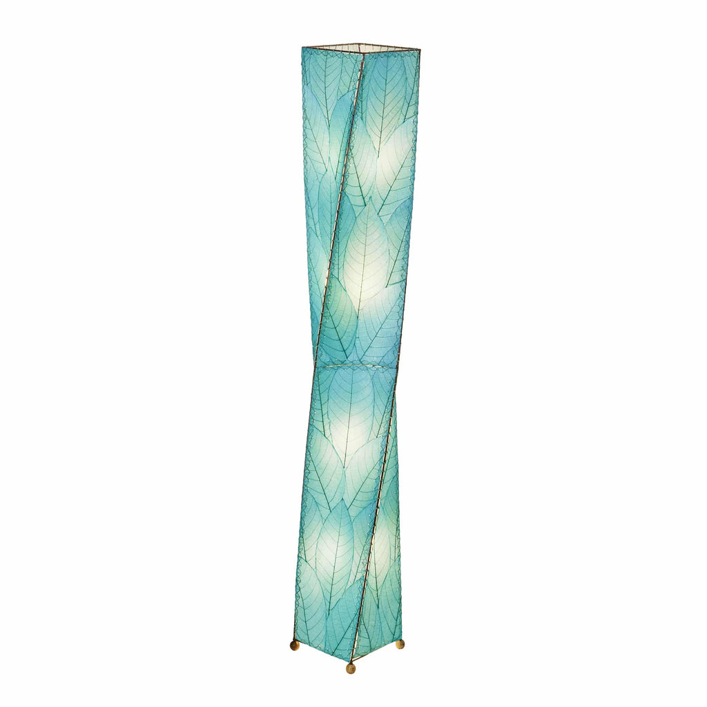 Twist Giant  Floor Lamp Sea Blue
