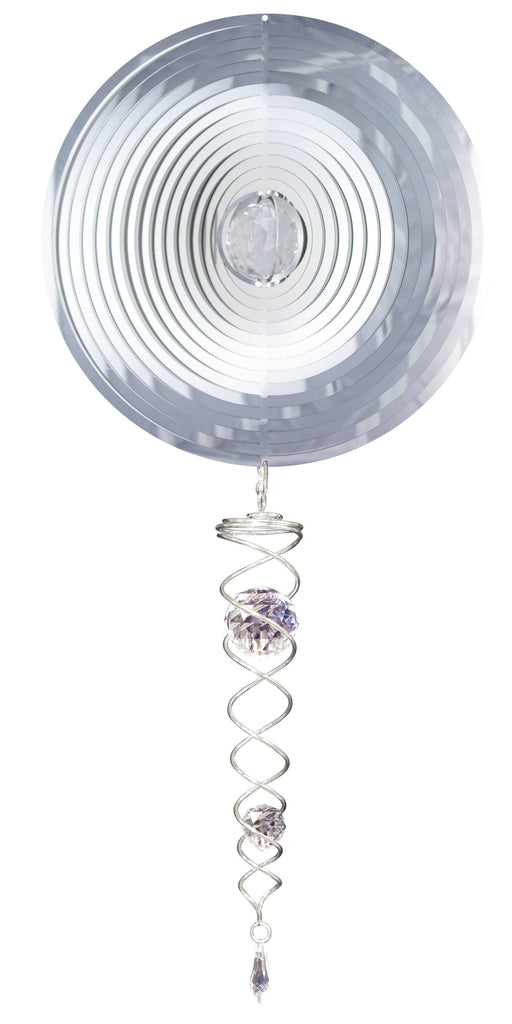 Mini Set Wind Spinner - Crystal Mirror Circle